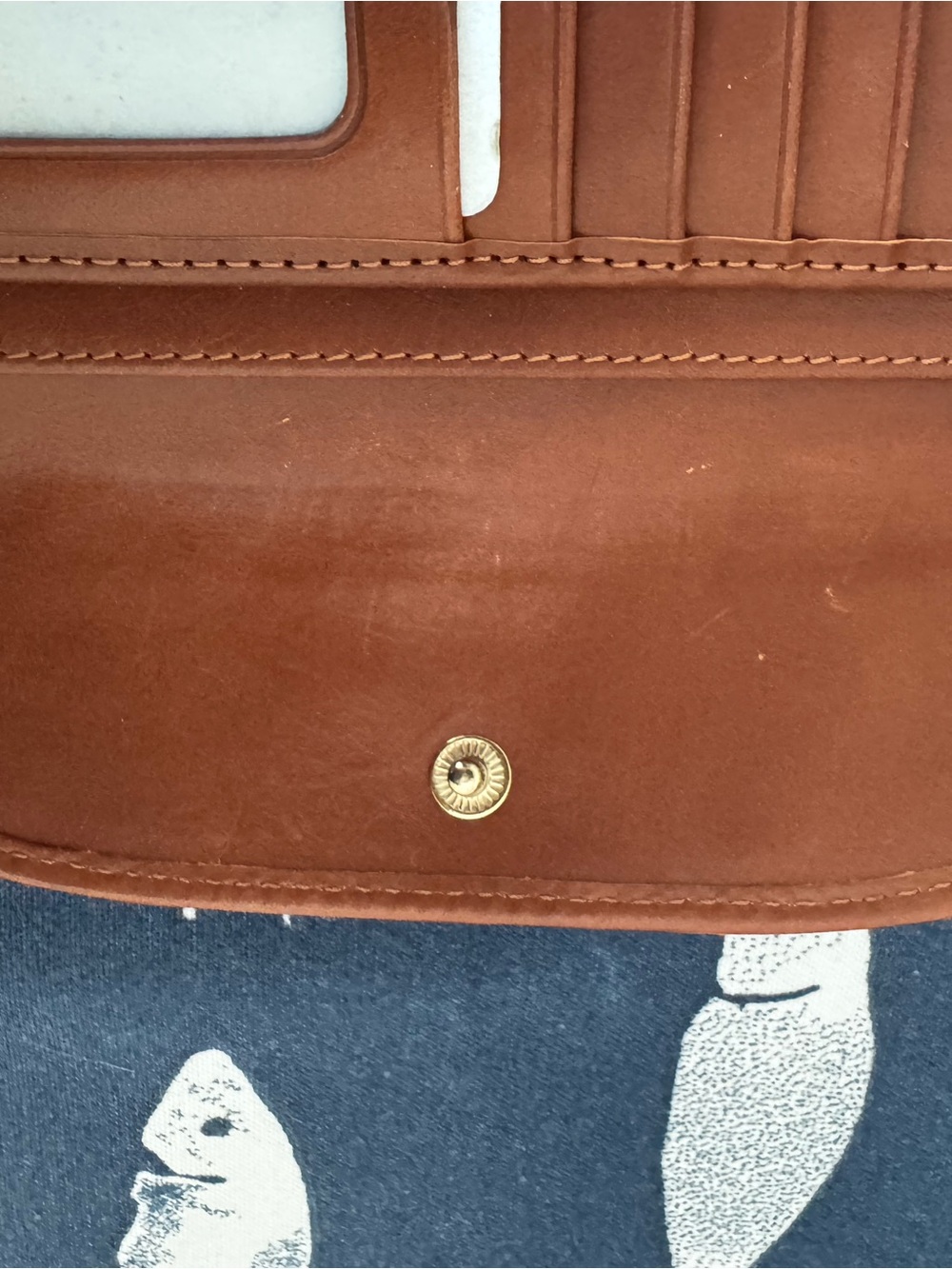Dooney and Bourke Logo Leather Wallet - Picture 6 of 16